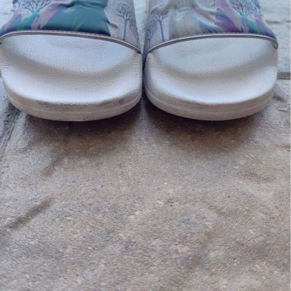 Disney frozen slides Adidas